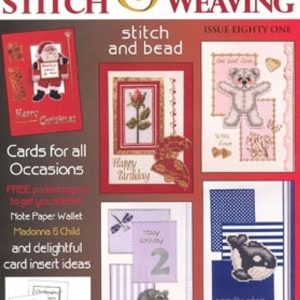 Jill Oxton Cross Stitch & Bead Weaving no. 81 **Special Price**