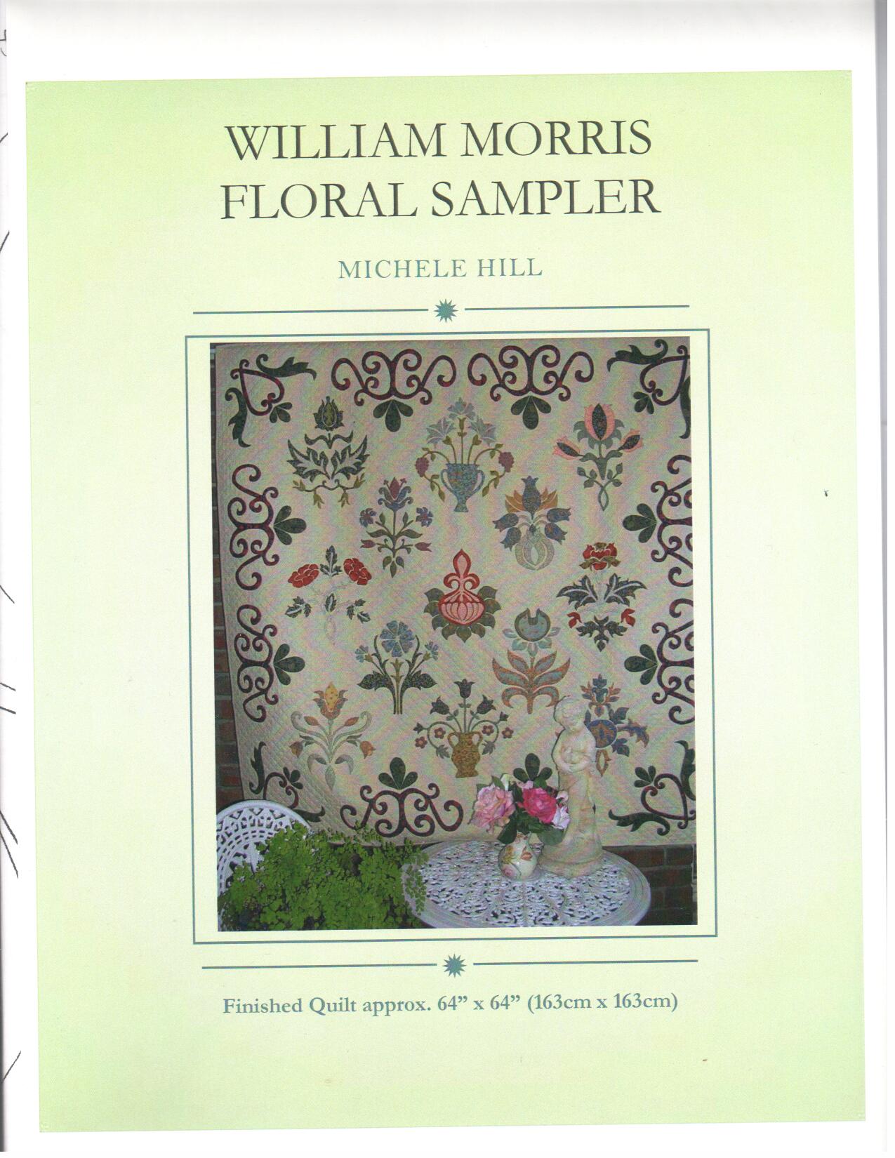 William Morris Floral Sampler by Michele Hill