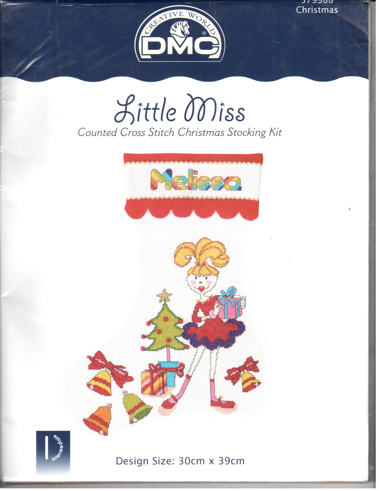Little Miss Christmas Stocking