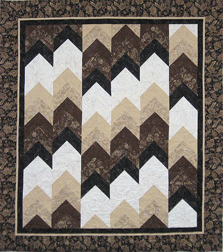 peeks and Valleys Quilt Pattern